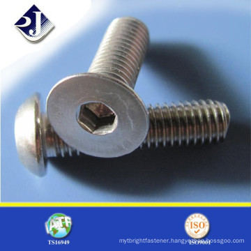 metric size and inch size allen key screw